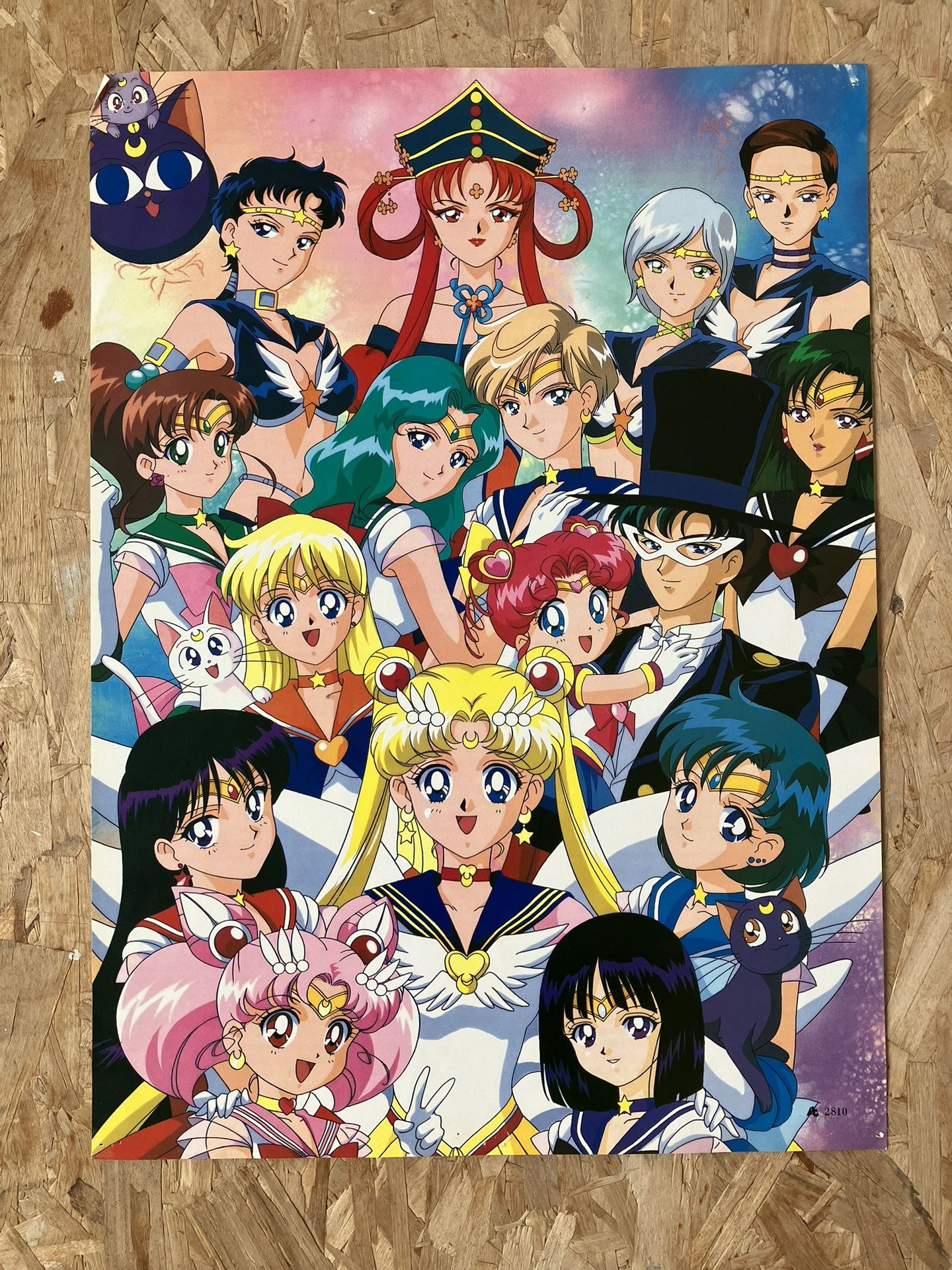 Vintage Sailor Moon Poster