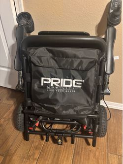 Pride Mobility folding travel powerchair