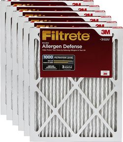 Filtrete Allergen Defense 16x20x1 HVAC filters (sealed 2-packs)