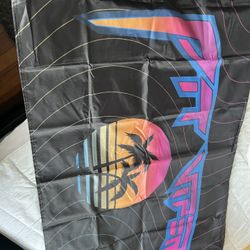 Pit Viper 3x5 Flag – Bold Retro Sunglasses Banner | Perfect for Dorm, Garage, Man Cave, Gym