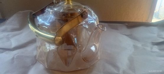 Glass teapot