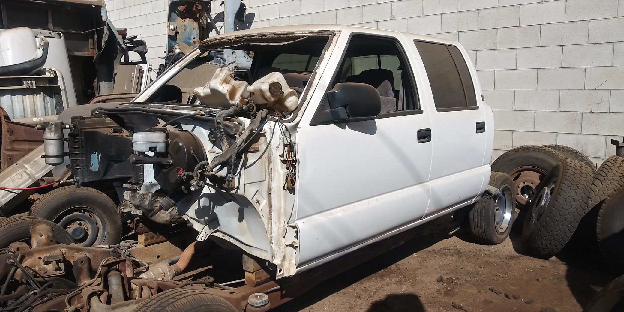 (PARTS ONLY) 2001 crew cab s10 4x4