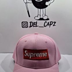 Supreme Pink Hat