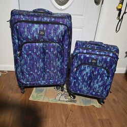 Oasis, skyway, carry on 28" and check in 20" luggage.