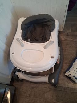 Baby Walker White and Grey