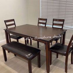 6-pc Dining Table Set