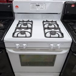 WHITE & BLACK GAS & ELECTRIC STOVE AVAILABLE STARTING $225 AND UP