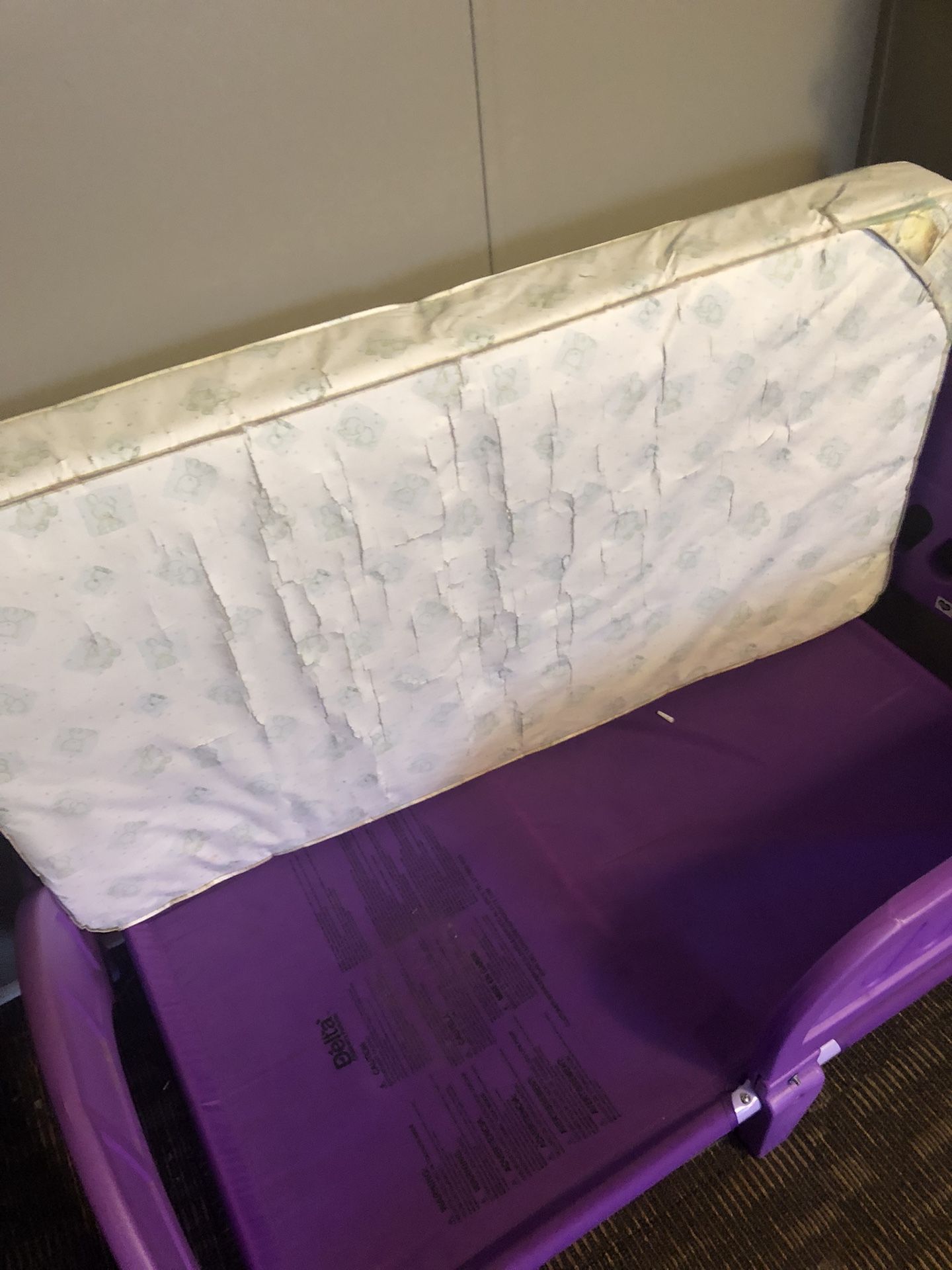 Purple Toddler Bed