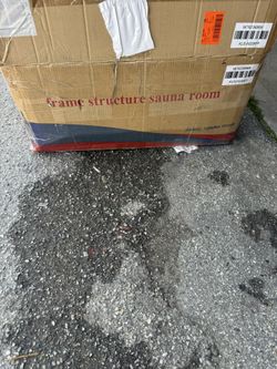 Fram structure sauna room