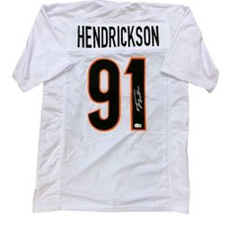 Cincinnati Bengals Trey Hendrickson Autographed Jersey With BECKETT CERTIFICATION 