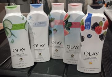 Olay Body Wash 22oz bottles (5 For $25)