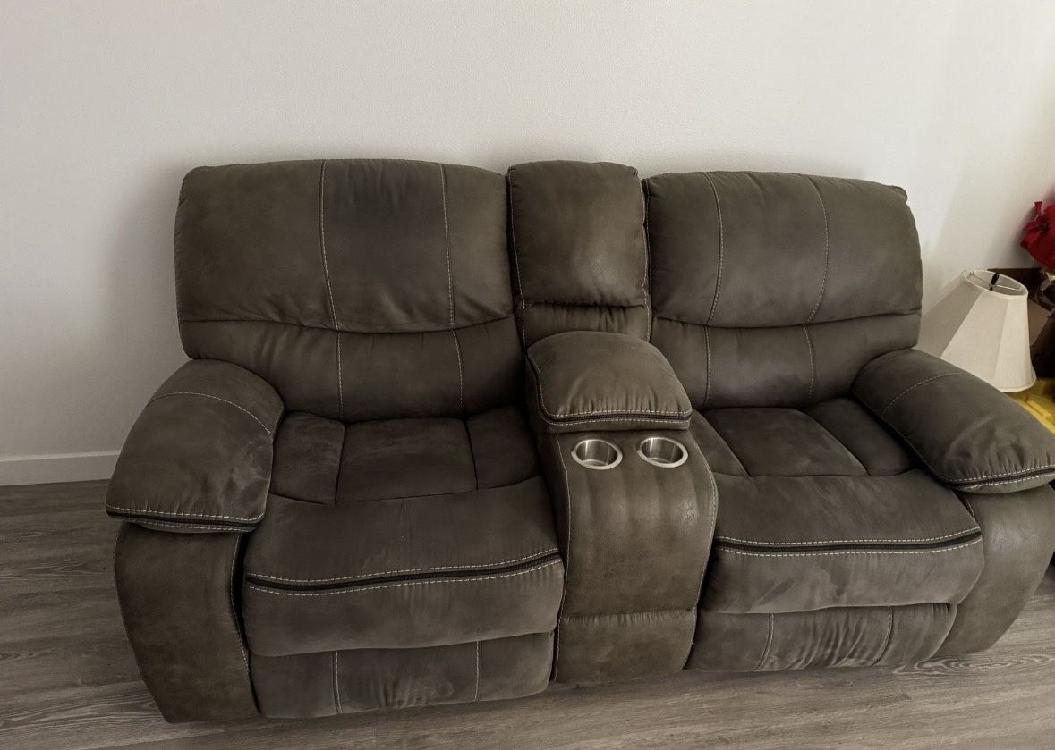 Leather Loveseat Recliners