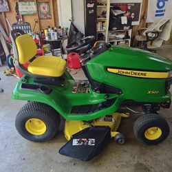 John Deere X300 Riding Mower