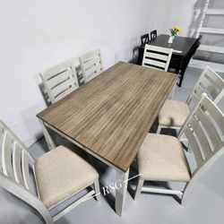 7 Piece Dining Room Table And Chairs Set Extra Discount Code RSG 
🔥🔥 Mention OfferUp for this Special Price!!