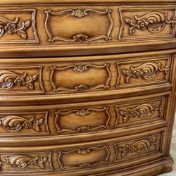 Antique Solid Wood Dresser - Rare Find & Premium Quality - Great Condition