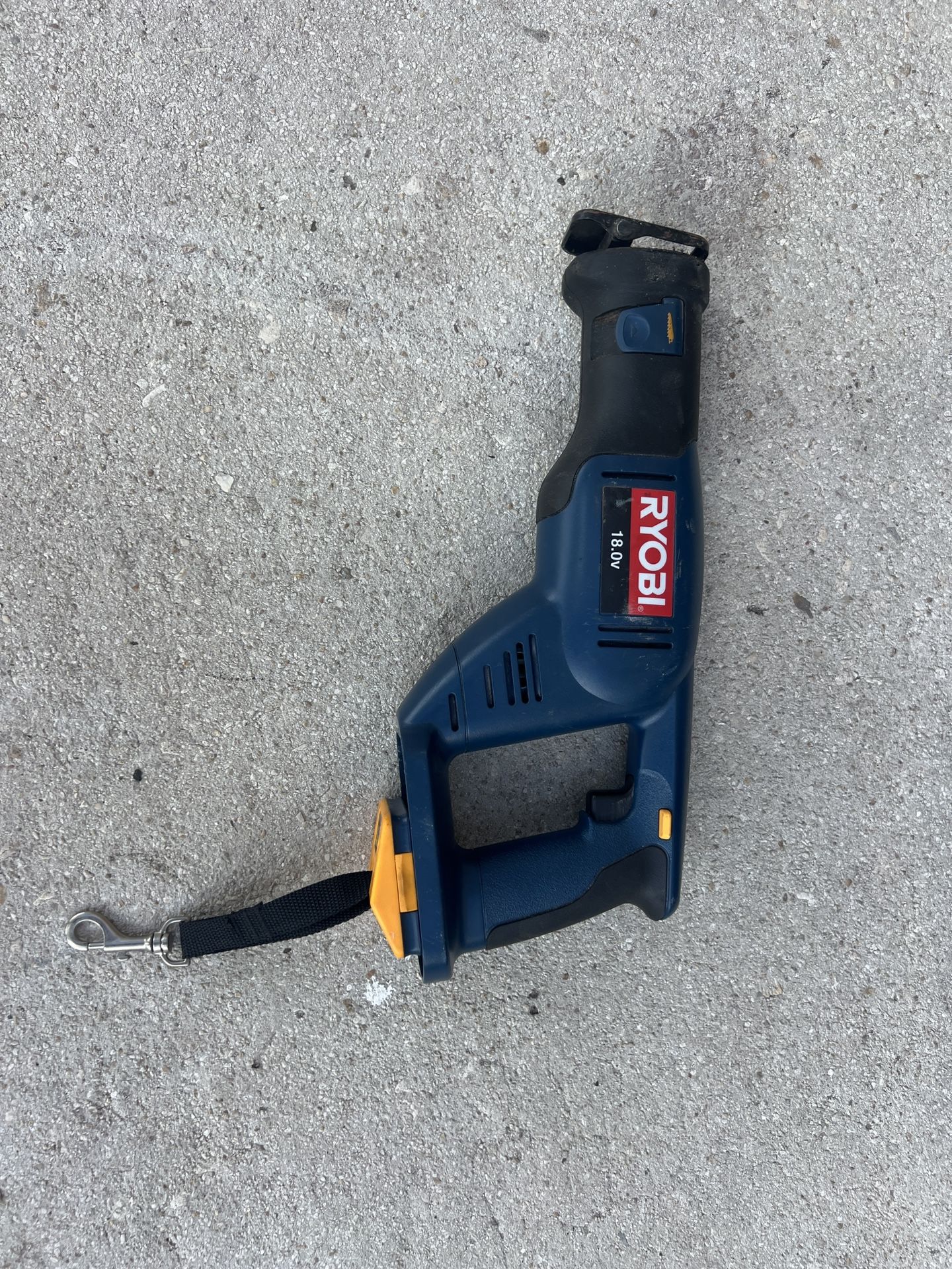 RYOBI CORDLESS POWER 18 VOLT RECIPROCATING SAW ~ (BD0(contact info removed)3) ~ (P510)