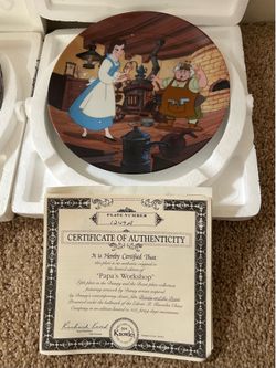 Beauty & The Beast plate collection