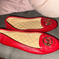 Michael Kors red Flat Shoe