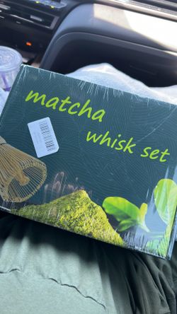 Matcha whisk set