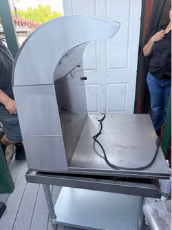 Counter top Hoodless vent