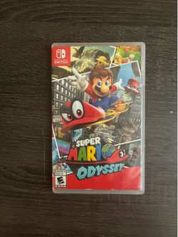 Super Mario Odyssey Nintendo Switch Game w/ Case