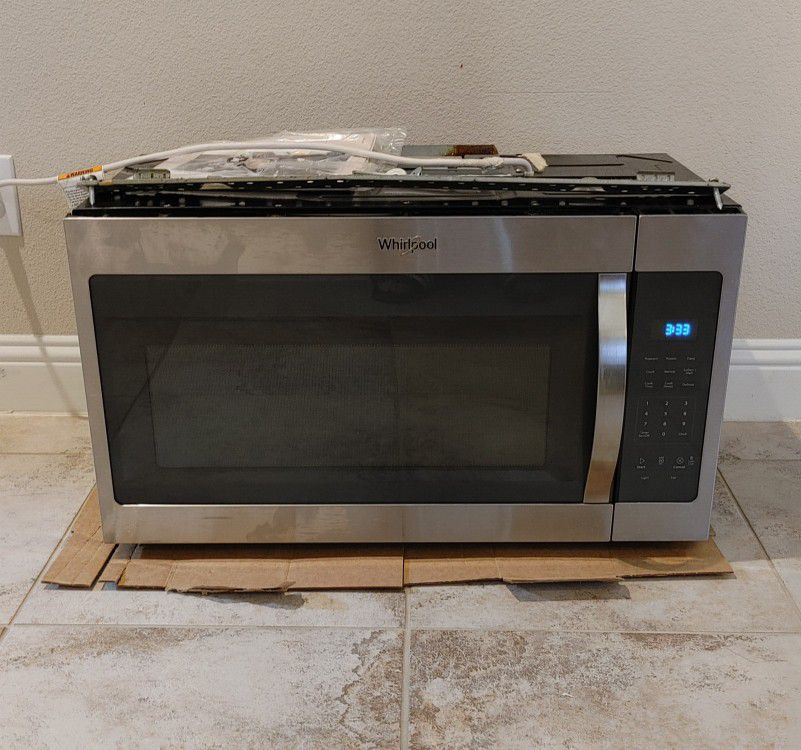 Whirlpool Over-the-Range Microwave with Vent and Lights 