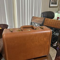  Vintage Shwayder Bros. Samsonite Train Travel Case 