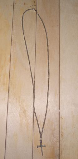 Sterling Silver Cross Necklace