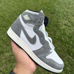 Jordan 1 High Washed Black Grade School