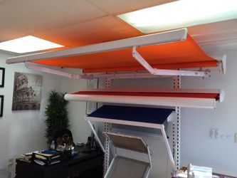Retractable awnings
