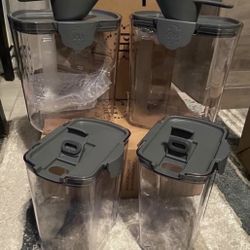 Set De Recipientes Herméticos Nuevos Princes House 