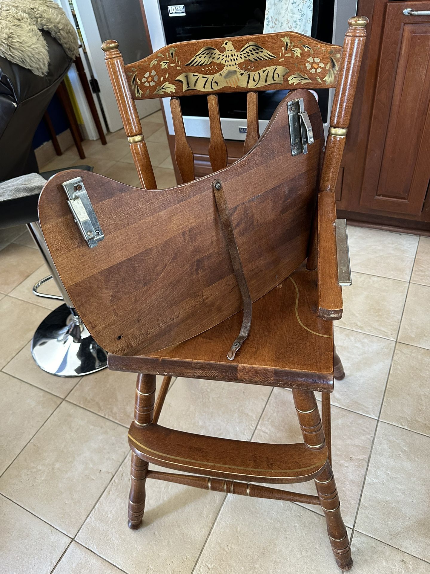 Vintage Bicentennial High Chair 