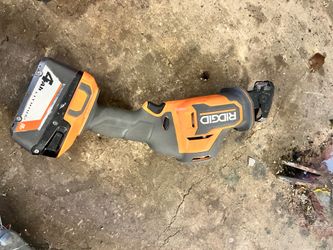 RIDGID 18V Subcompact Reciprocating Saw R8648 with 4Ah Battery
