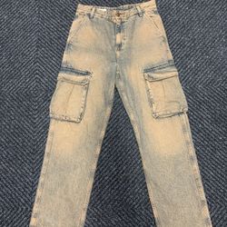 Zara Cargo Jeans Size 30