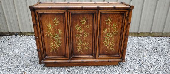 Brandt Embassy Oak Console Cabinet