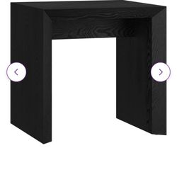 Black End Table New In Box 