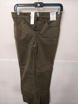J. Crew size 25 Olive Green Women's Jeans