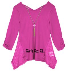 Final Sale NWT Girls iZ Byer Top Sz: XL