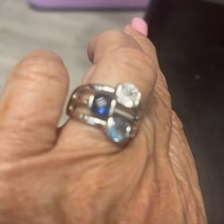 Women’s Blue Stone Ring