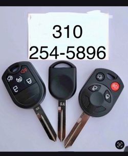 Llaves y controles para carros keys and fobs with programming CHEVY TOYOTA HONDA DODGE JEEP FORD NISSAN
