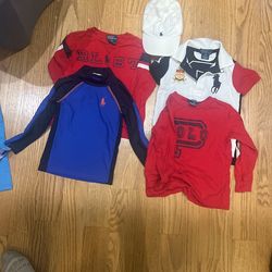Lot Of Boys Polo Brand Shirts