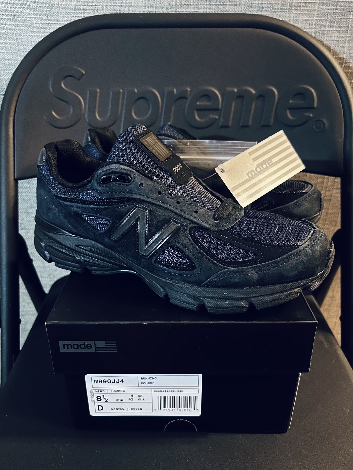 New Balance 990v4 x JJJJound Navy