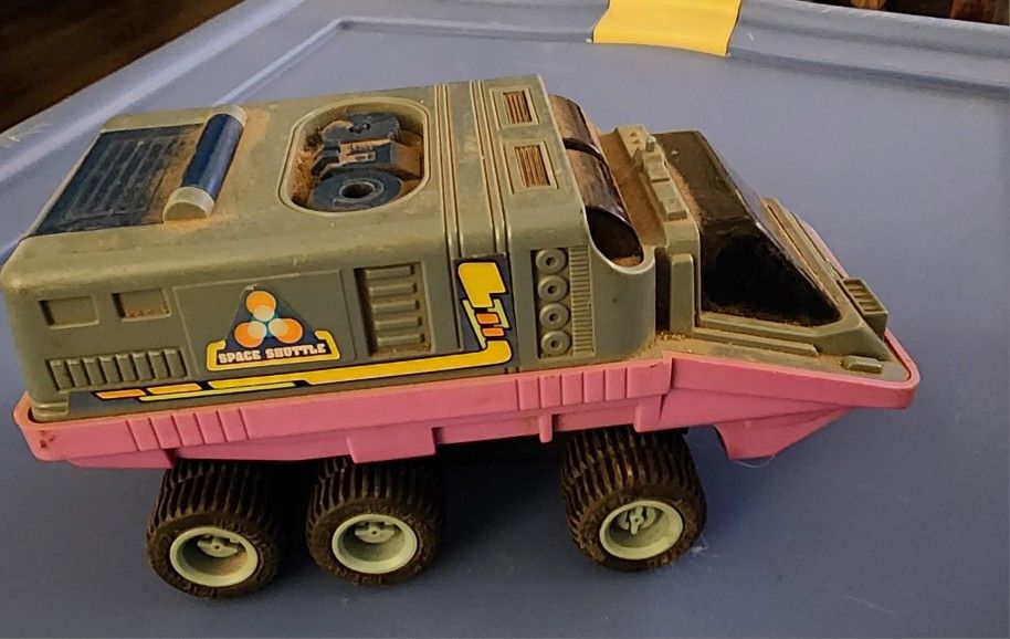 Vintage Way Formed Moonbase Emergency Squad Line Toy Vehicle