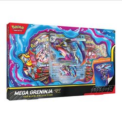 Pokemon Tcg - Mega Greninja ex Premium Collection