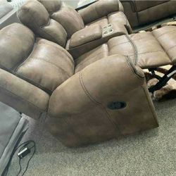 New😎2 PC Sofa and Loveseat Livingroom Set, Furniture