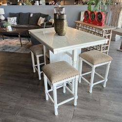 Table And 4 Chairs 