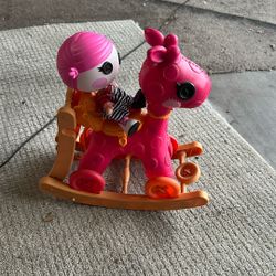 Lalaloopsy Rocker Stroller Combo w Sherri Charades 7” Doll Rare Toy 