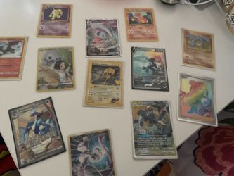 Pokémon cards send offers
