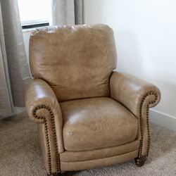 Top Grain Italian Leather Recliner