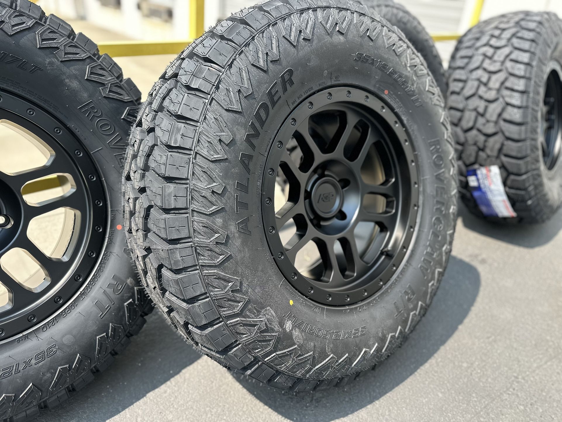NEW 17” wheels 5x127 Jeep Wrangler Gladiator Rubicon Rims 33” 35” Tires JK JL Recon Willys Sahara 392 Sport OFF-ROAD OFFROAD Black Silver Bronze Gold